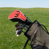 Einfache Monogramm fügen Sie den Namen Mann minima Golf Headcover (In SItu)