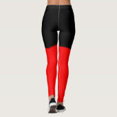 Einfache Monogramm fügen Sie den Namen Mann minima Leggings (Rückseite)