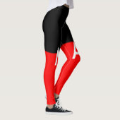 Einfache Monogramm fügen Sie den Namen Mann minima Leggings (Rechts)