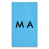 Einfache Monogramm fügen Sie den Namen Mann minima