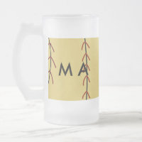 Einfache Monogramm fügen Sie den Namen Mann minima