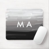 Einfache Monogramm fügen Sie den Namen Mann minima Mousepad (Mit Mouse)