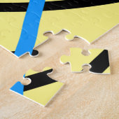 Einfache Monogramm fügen Sie den Namen Mann minima Puzzle (Seite)