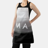 Einfache Monogramm fügen Sie den Namen Mann minima Schürze (InSitu)
