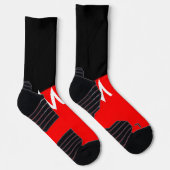 Einfache Monogramm fügen Sie den Namen Mann minima Socken (Rechts)