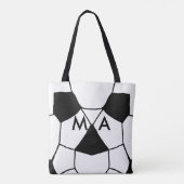 Einfache Monogramm fügen Sie den Namen Mann minima Tasche (Rückseite)