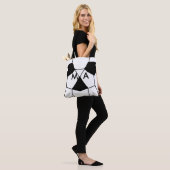 Einfache Monogramm fügen Sie den Namen Mann minima Tasche (Am Model)