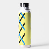 Einfache Monogramm fügen Sie den Namen Mann minima Trinkflasche (Links)