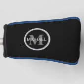 Einfache Monogramm Golf Headcover (Vorderseite)