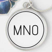 Einfache Monogramm-Initial