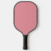 EINFACHE MONOGRAMM PINK PICKLEBALL PADDDDLE SCHLÄGER (Rückseite)