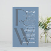 Einfache Monogramm Typografie minimalistisches Hoc (Stehend Vorderseite)