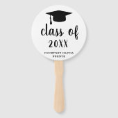 Einfache Mortar-Platine Moderner Abschluss Fächer (Rückseite)