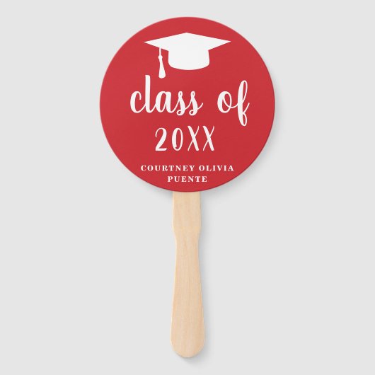 Einfache Mortar-Platine Moderner Abschluss Fächer (Rückseite)