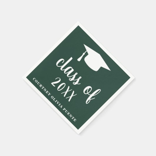 Einfache Mortar-Platine Moderner Abschluss Serviette (Ecke)