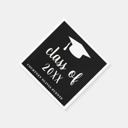 Einfache Mortar-Platine Moderner Abschluss Serviette (Ecke)