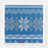 Einfache Motive Muster 3 Serviette (Vorderseite)