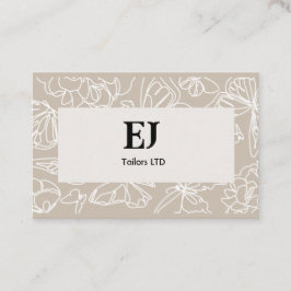 Einfache Muster der Visitenkarten Visitenkarte