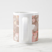 Einfache Muster - Kreise Jumbo-Tasse (Rückseite)