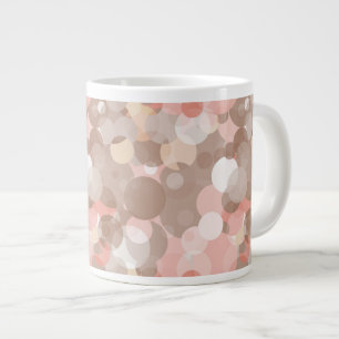 Einfache Muster - Kreise Jumbo-Tasse