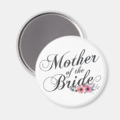 Einfache Mutter der Braut Hochzeit | Magnet (Vorderseite/Rückseite)
