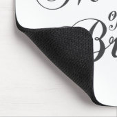 Einfache Mutter der Braut Hochzeit | Mauspad (Ecke)