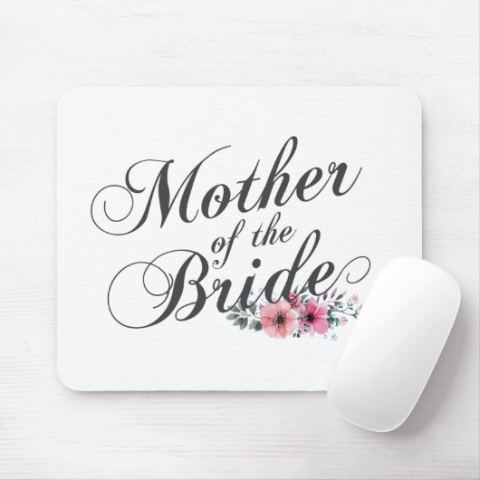Einfache Mutter der Braut | Mousepad (Mit Mouse)