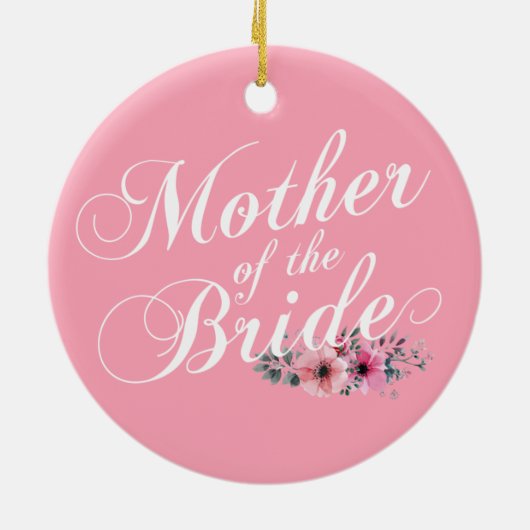 Einfache Mutter der Braut | Ornament (Hinten)