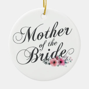 Einfache Mutter der Braut Ornament