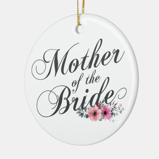 Einfache Mutter der Braut | Ornament (Links)