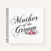 Einfache Mutter der Groomhochzeit | Notebook Notizblock (Vorderseite)