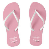 Einfache Mutter der Hochzeit| Flip Flops Badesandalen (Fußbett)