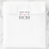 Einfache Mutter-Kind-Mama | Aufkleber (Tasche)