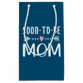 Einfache Mutter-Kind-Mama| Geschenktasche Kleine Geschenktüte (Rückseite)