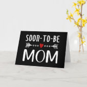 Einfache Mutter-Kind-Mama | Grußkarte Karte (Gelbe Blume)