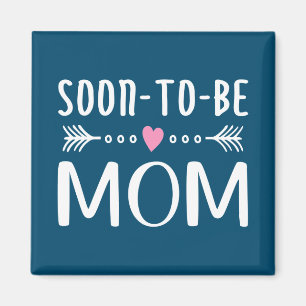 Einfache Mutter-Kind-Mama Magnet