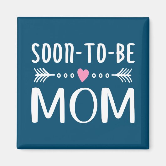 Einfache Mutter-Kind-Mama | Magnet (Vorne)