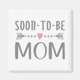 Einfache Mutter-Kind-Mama | Magnet