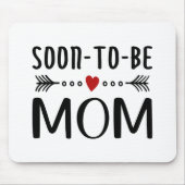 Einfache Mutter-Kind-Mama | Mousepad (Vorne)