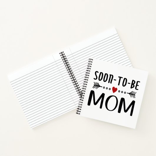 Einfache Mutter-Kind-Mama | Notebook Notizblock (Innenseite)