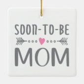 Einfache Mutter-Kind-Mama | Ornament (Rückseite)