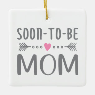 Einfache Mutter-Kind-Mama Ornament