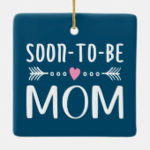 Einfache Mutter-Kind-Mama | Ornament (Rückseite)