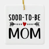 Einfache Mutter-Kind-Mama | Ornament (Vorderseite)