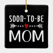 Einfache Mutter-Kind-Mama | Ornament (Rückseite)