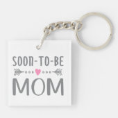 Einfache Mutter-Kind-Mama | SCHLÜSSELANHÄNGER (Rückseite)