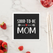 Einfache Mutter-Kind-Mama | Serviette (Beispiel)
