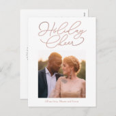 Einfache Nachricht EDITABLE FARBURG Postkarte (Vorne/Hinten)