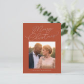 Einfache Nachricht EDITABLE FARBURG Postkarte (Stehend Vorderseite)