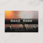 Einfache Namenskarte (Rückseite)